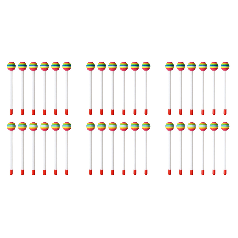 Musical Instrument Mallet - A06F-36 Pcs 롤리팝 드럼 말렛 스틱