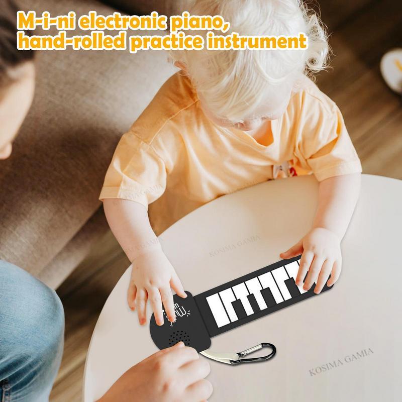 Musical Instrument Qin - 롤업 전자 피아노 실리콘 전기 접이식