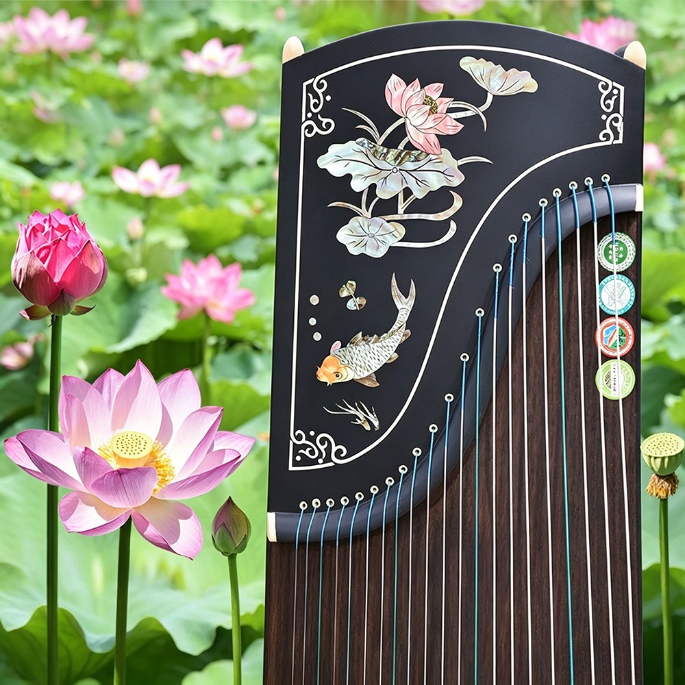 Musical Instrument Oud - 163cm 원목 구젱 전통 중국 지터