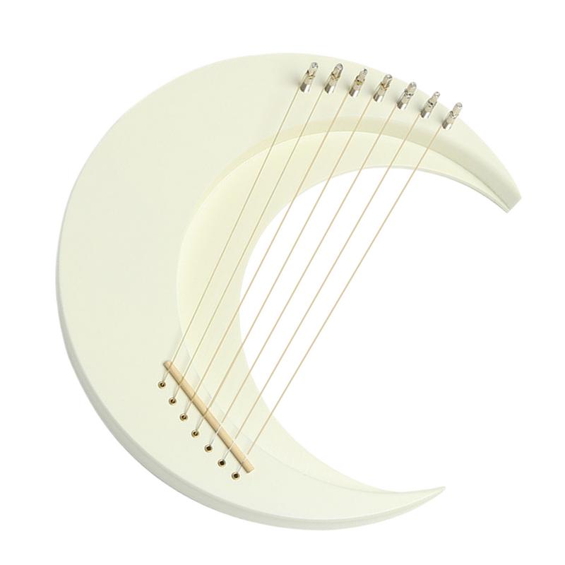 Musical Instrument Lyre - 거문고 하프 악기 나무 달 거문고
