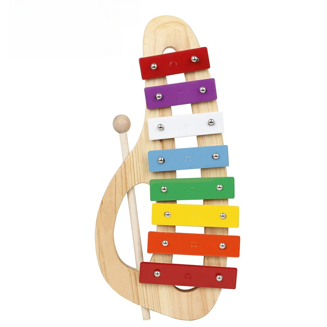 Musical Instrument Mallet - 8톤 무지개 실로폰, 금속판 타악기(나무 망치