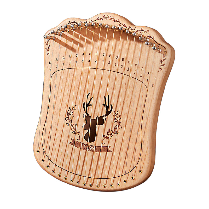 Musical Instrument Lyre - CLEARANCE SALE-17 현 라이어 하프 초보자를위한