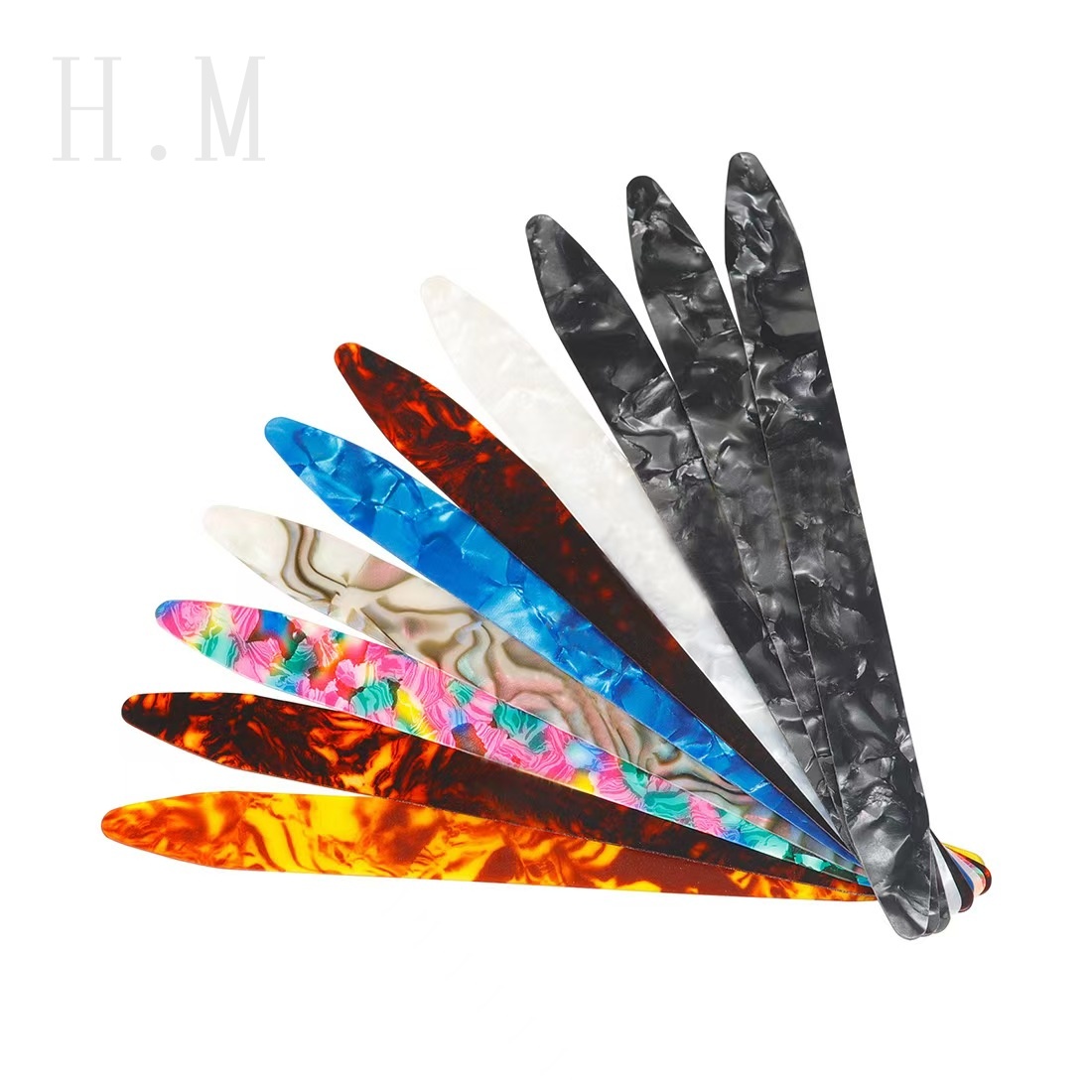 Musical Instrument Oud - 10개의 오드 픽 셀룰로이드 ABS 롱