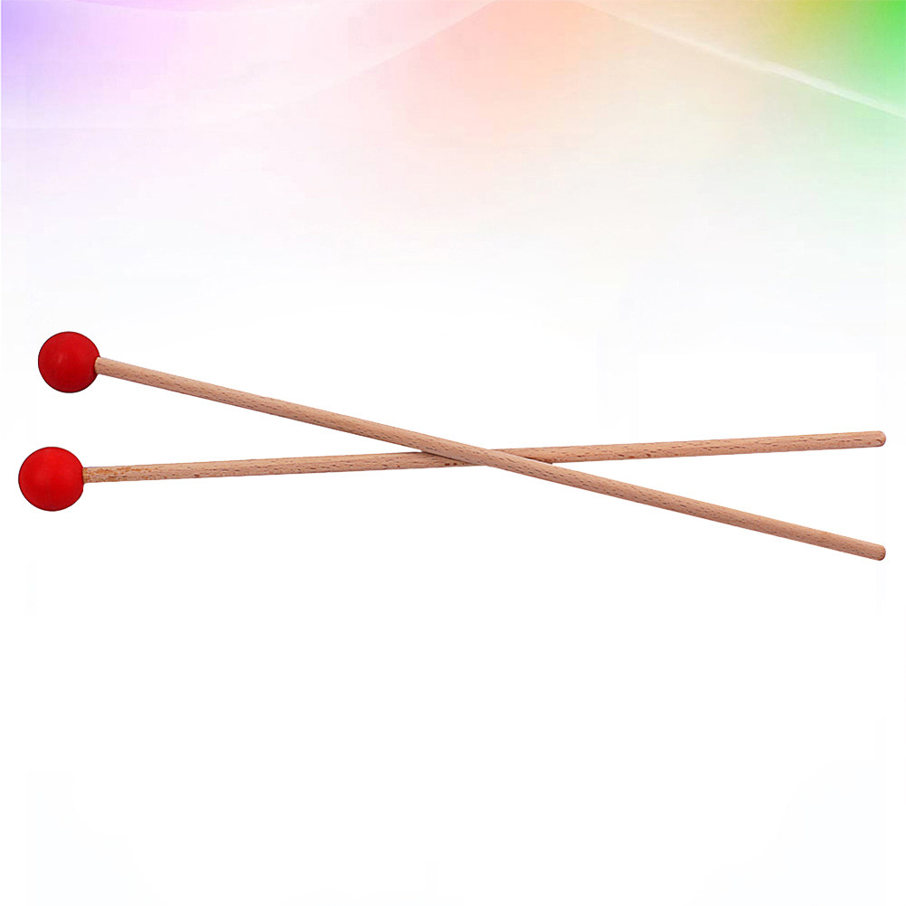 Musical Instrument Mallet - 1 쌍의 대형 드럼 말렛 나무