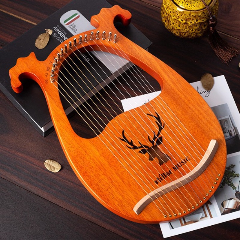 Musical Instrument Lyre - 안틀러스 16음 리어 16줄 하프 리어
