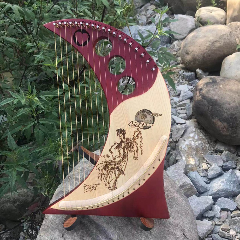 빈티지 원목 19/24현 리어 하프 사운드 힐링 수제  - Musical Instrument Lyre 리뷰 및 가격