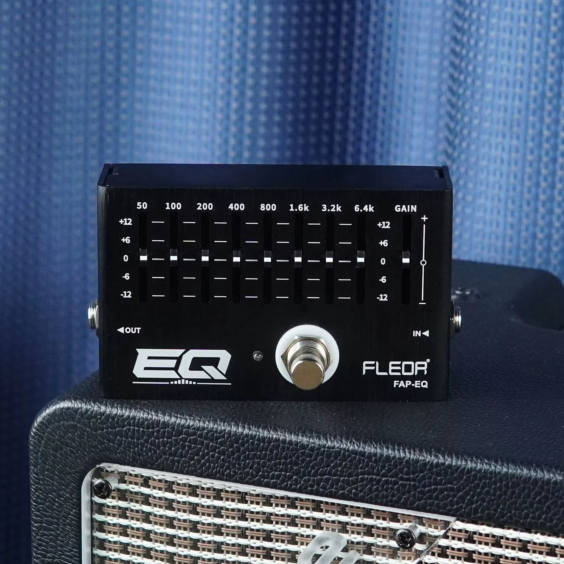 FLEOR FAP-EQ 기타 이퀄라이저 페달 8밴드 E - Dobro Resonator Guitar 리뷰 및 가격