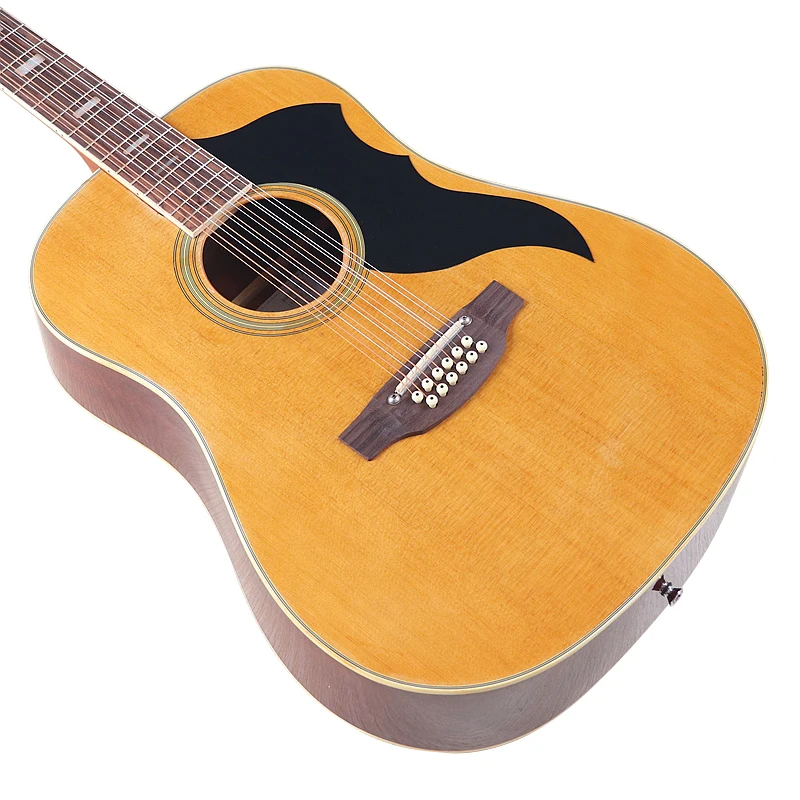 어쿠스틱 기타 12 현 자연 색상 블랙 컬러 풀 사이즈 - Dobro Resonator Guitar 리뷰 및 가격