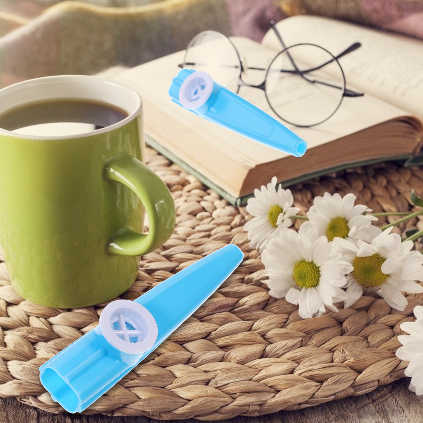 10Pcs Kazoo 악기 다채로운 플라스틱 Kazoo - Musical Instruments Easy 리뷰 및 가격