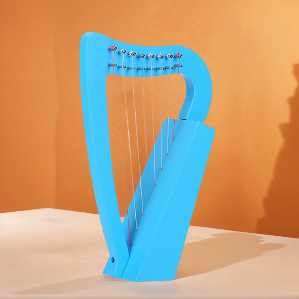 8줄 리어 하프 솔리드 우드 미니 하프(튜닝 렌치 포함 - Musical Instrument Lyre 리뷰 및 가격