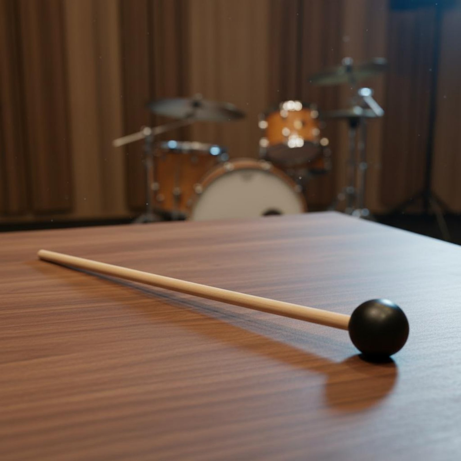 2개의 블랙 헤드 말렛, 오래 지속되는 볼 헤드 말렛, - Musical Instrument Mallet 리뷰 및 가격