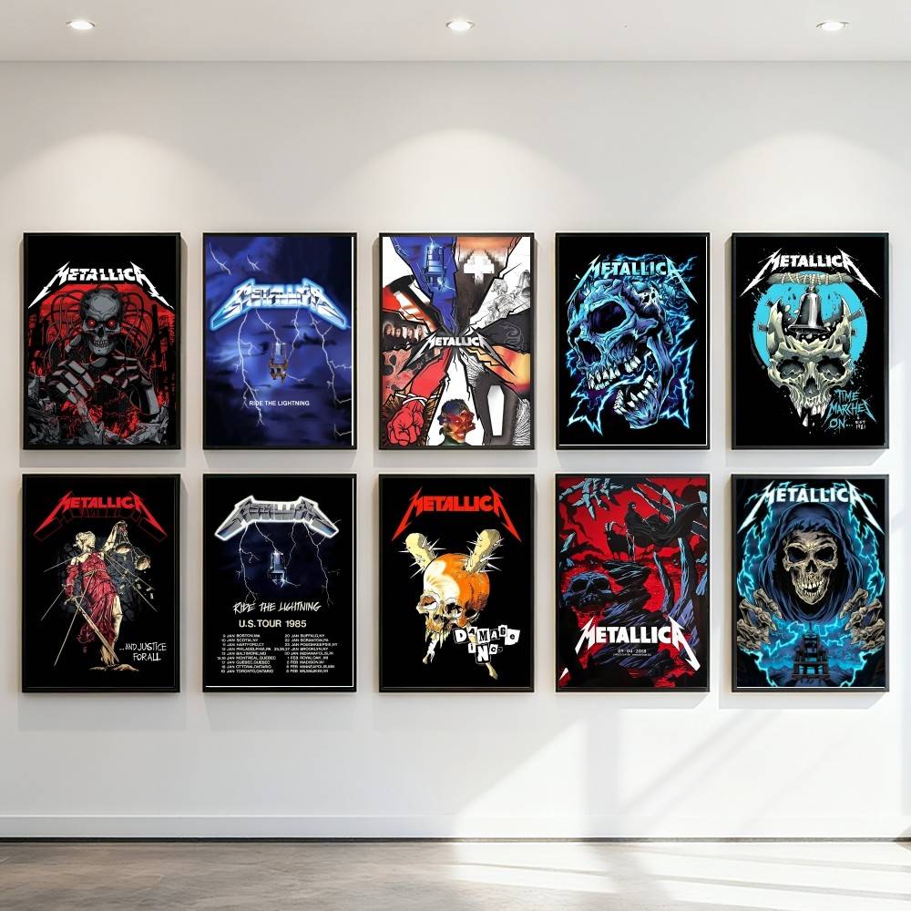 핫 록 밴드 쿨 M-METALLICA 포스터 아트 프린 - Musical Instrument Poster 리뷰 및 가격