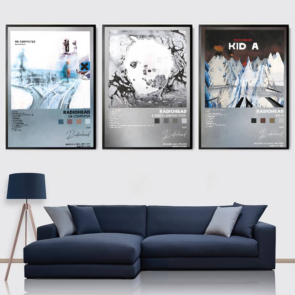 인기 음악 록 밴드 R-Radiohead 고품질 포스터 - Musical Instrument Poster 리뷰 및 가격