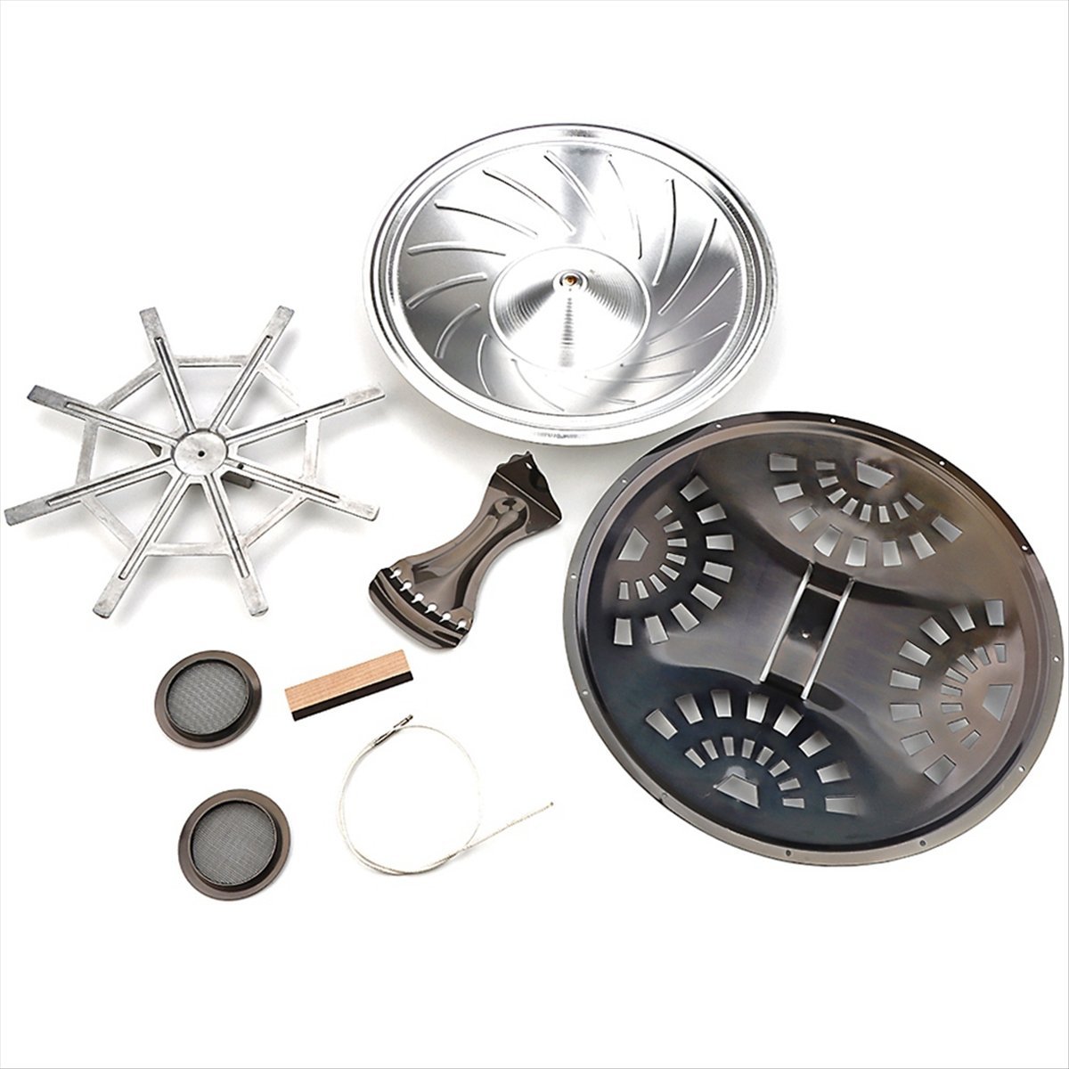 Y504A 핫 레조네이터 콘 사운드홀 스크린 테일피스  - Dobro Resonator Guitar 리뷰 및 가격