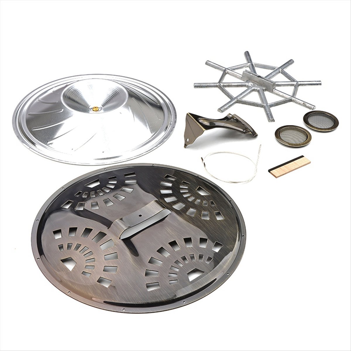 Y504A 핫 레조네이터 콘 사운드홀 스크린 테일피스  - Dobro Resonator Guitar 리뷰 및 가격