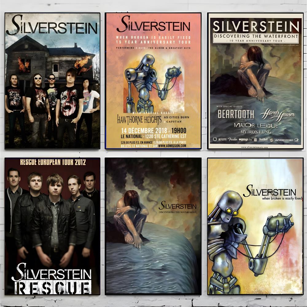 에모 록 밴드 S-Silverstein 포스터 프리미엄 - Musical Instrument Poster 리뷰 및 가격