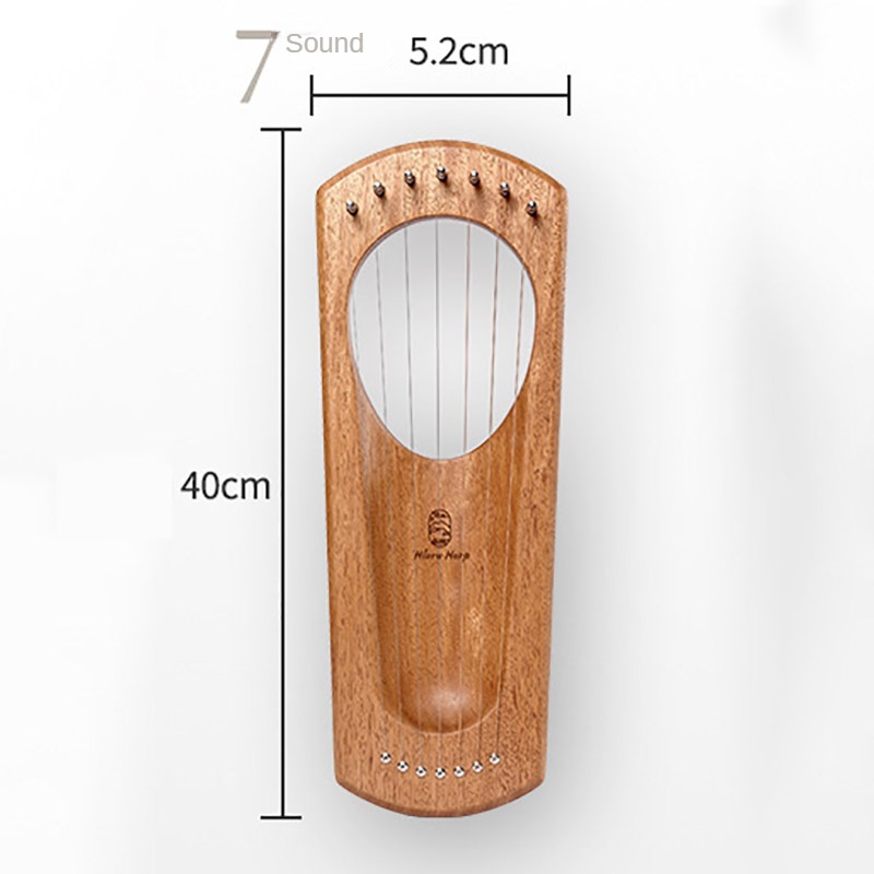 너도밤나무 목재 리라 하프, 전문 악기, 야킨 명절 선 - Musical Instrument Lyre 리뷰 및 가격