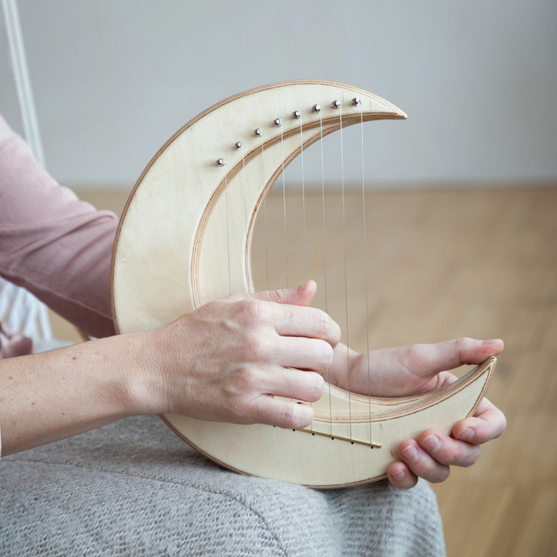 리라 초보자 휴대용 하프, 독특한 예술 디자인, 중국  - Musical Instrument Lyre 리뷰 및 가격