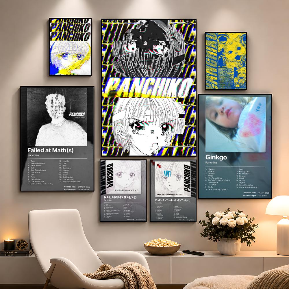 밴드 Panchiko 인디 록 데스 메탈 포스터 껍질을 - Musical Instrument Poster 리뷰 및 가격