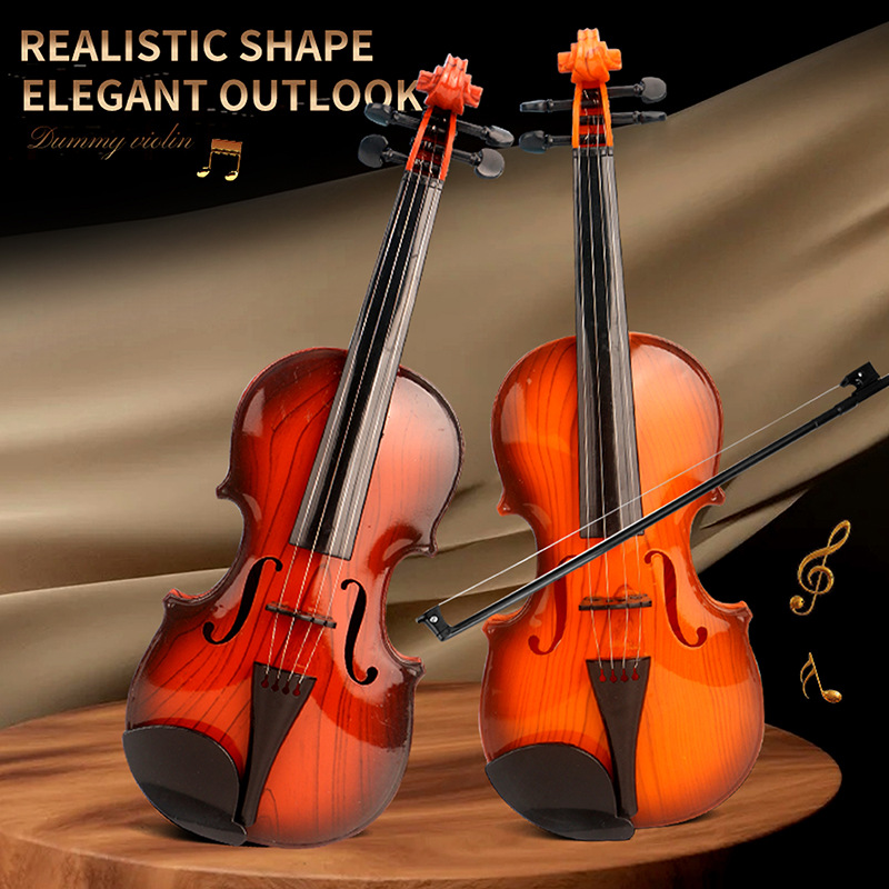 어쿠스틱 바이올린 장난감 조정 가능한 스트링 시뮬레이션 - Musical Instrument Qin 리뷰 및 가격