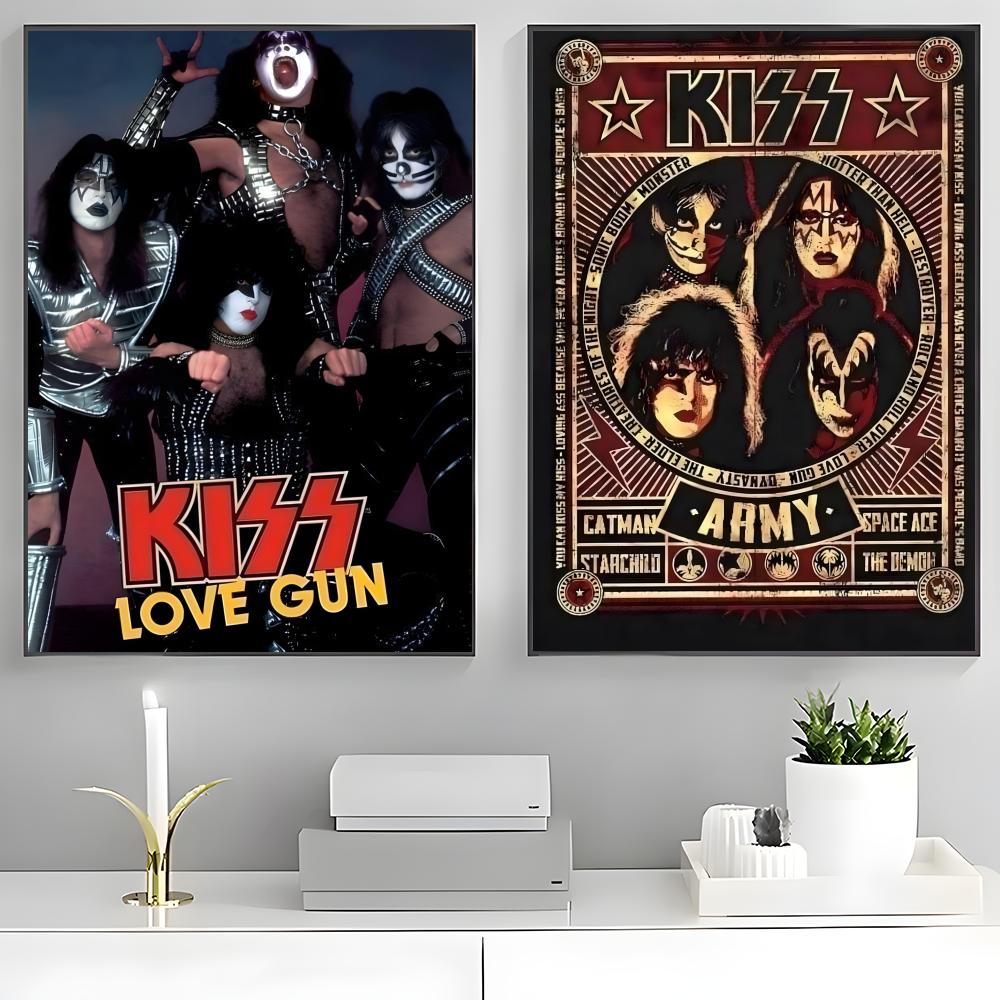 K-Kiss Kraft Rock Band-S 포스터 고 - Musical Instrument Poster 리뷰 및 가격