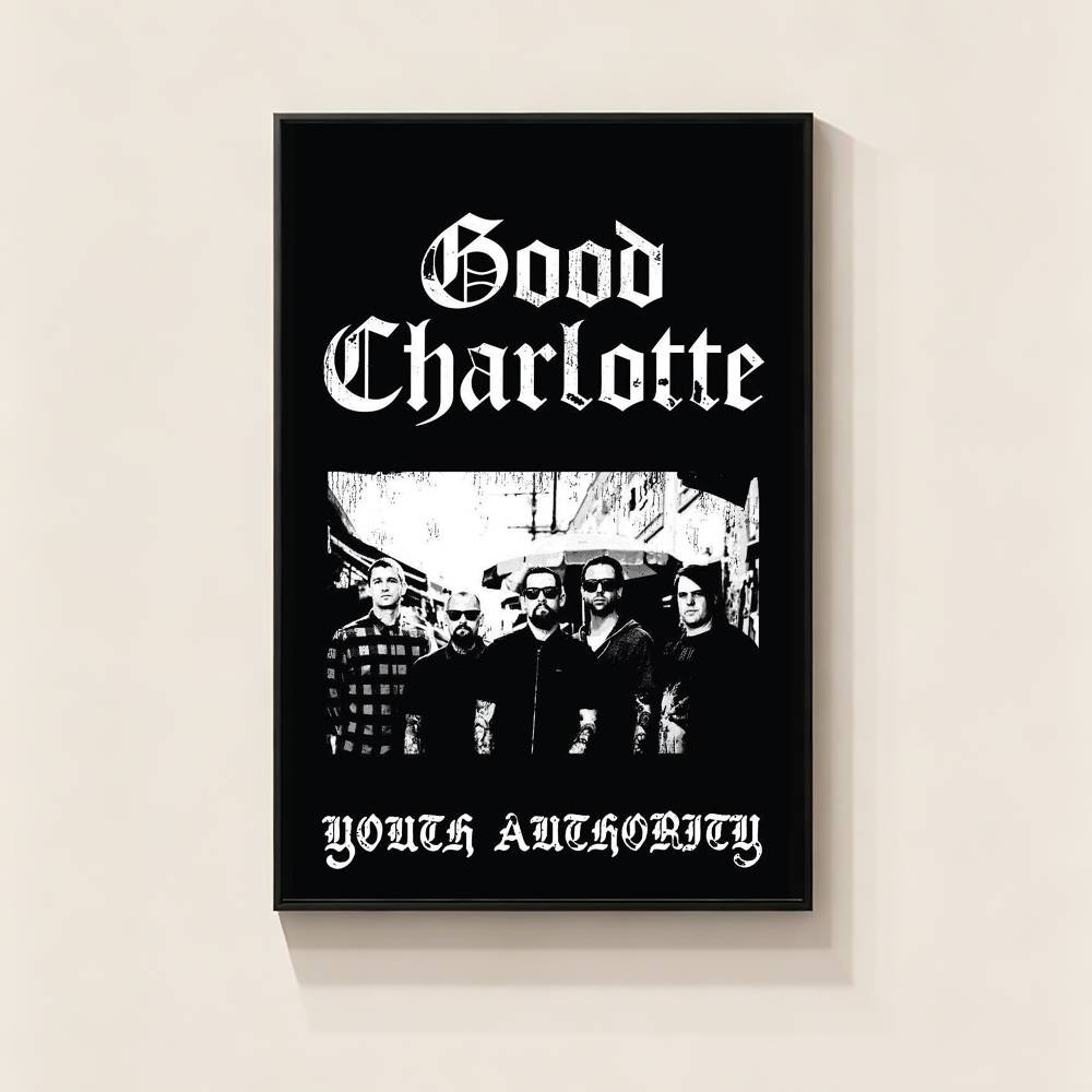 팝 록 g-good 샬롯 밴드 포스터 그림 캔버스 회화 - Musical Instrument Poster 리뷰 및 가격