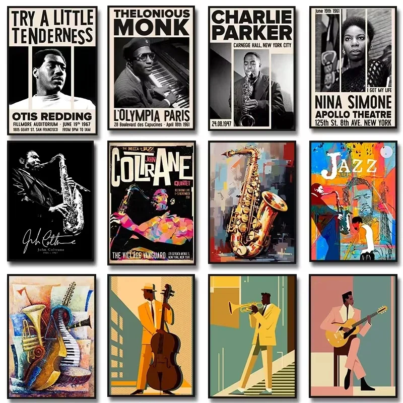 재즈 음악 색소폰 기타 첼로 존 콜트레인 니나 시몬 아 - Musical Instrument Jazz 리뷰 및 가격