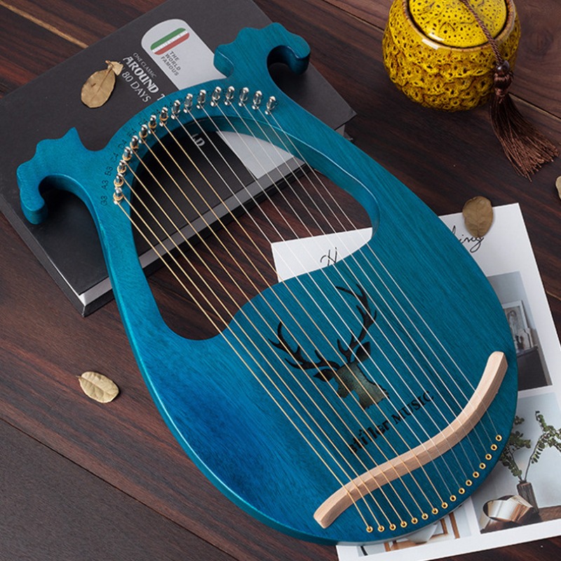 안틀러스 16음 리어 16줄 하프 리어 휴대용 리어 휴 - Musical Instrument Lyre 리뷰 및 가격