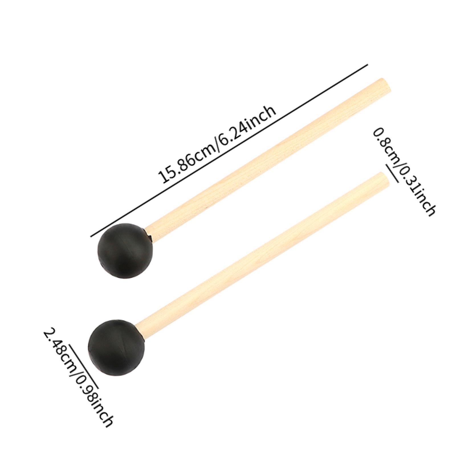 2Pcs 타악기 드럼스틱 음악 악기 액세서리 마림바 요 - Musical Instrument Mallet 리뷰 및 가격